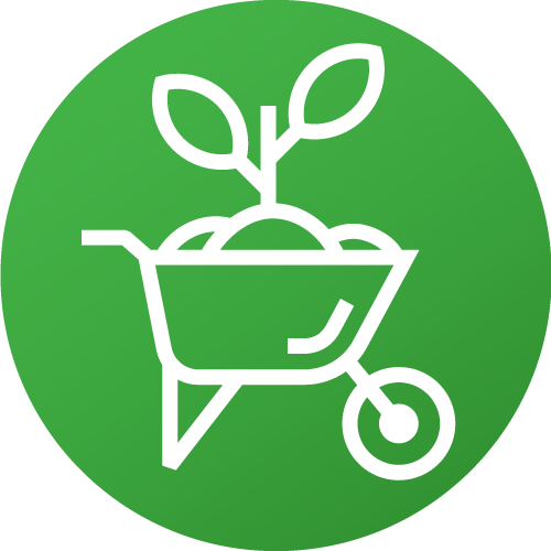 Icono jardinería